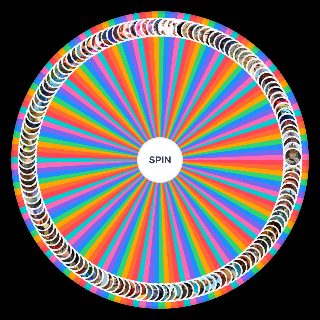 Random Spin Wheel: BLUE SKY CHARACTERS