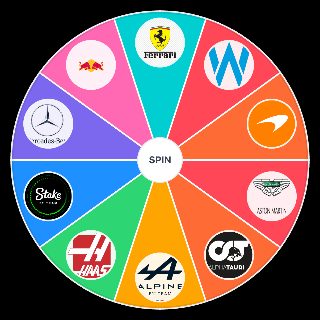 Random Spin Wheel: F1 2024 constructors