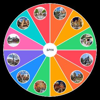Random Spin Wheel: Disney Epcot World Showcase