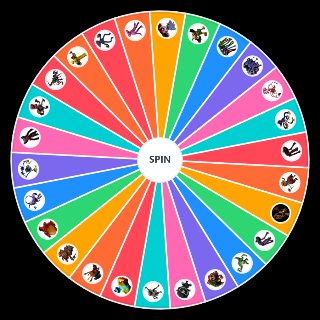 All poppy playtime/project playtime characters Wheel