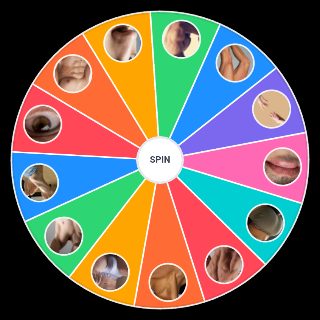 Spin the Wheel: Mens Body Parts