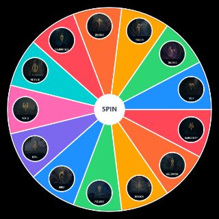 League of Legends Region Wheel