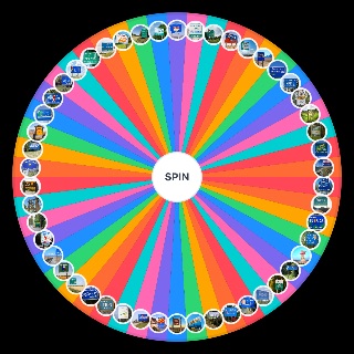 Random United States Welcome Signs Wheel