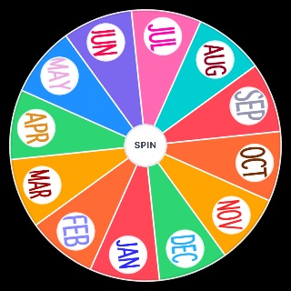 Spin the Wheel: Months