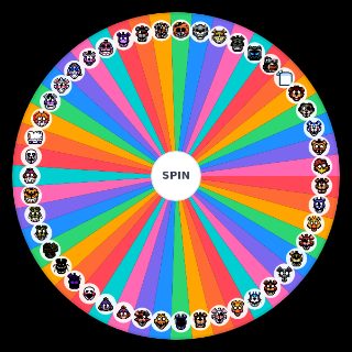 Random Frickbear's 3 Characters Wheel