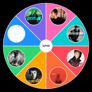 Pick a Random Justin Bieber Albums