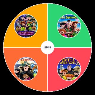 Spin the Wheel: Hotel Transylvania Movies