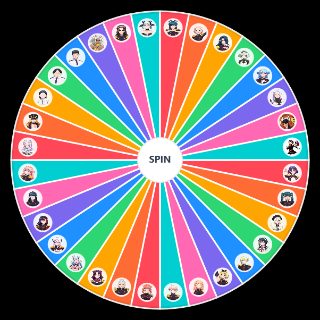 Random Chained Soldier Waifus Wheel