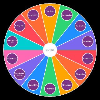 Spin the Wheel: Graduation Tracks
