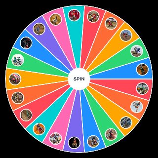 Random Wheel Spin: Supercross/ Motocross riders