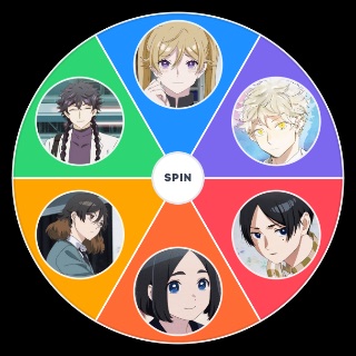 Spin the Wheel: Blue Period Characters