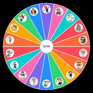 Random Wheel Spin: Mario Golf 64 Characters