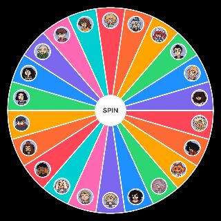 Random Wheel Spin: Ongezellig characters