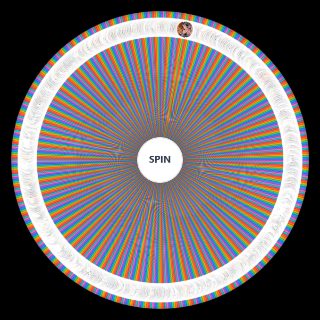 Random Мужские персы из просмотренных (кроме наруто) Wheel