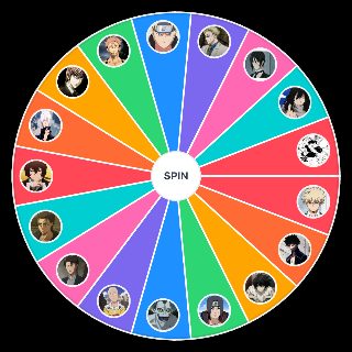 Random Wheel Spin: Anime Husbandos !!!