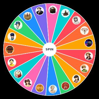 Persona 4 Golden Bosses Wheel