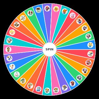 Spin the Wheel: Animal Crossing New Horizons NPCs