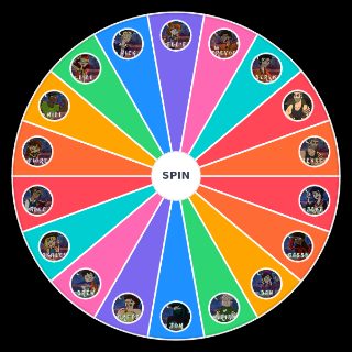 Random Disventure Camp (2023) Wheel
