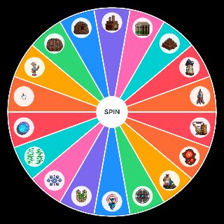 Random Wheel Spin: Cookie Clicker Buildings