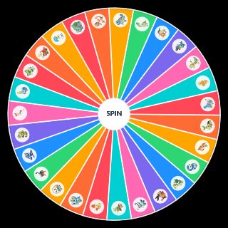 Pokemons Iniciais Wheel