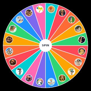 Random Cartoon Hotties Wheel