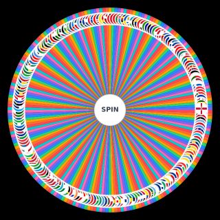 Spin the Wheel: Todos los Países del Mundo