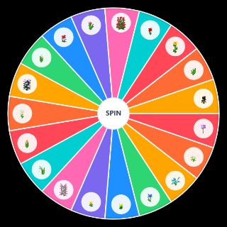 Spin the Wheel: Minecraft Flower Species