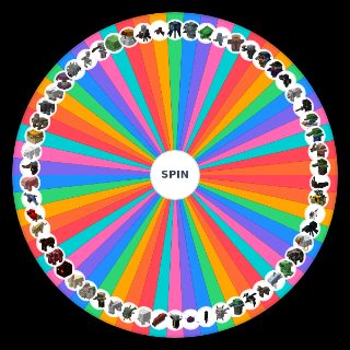 All Minecraft Mobs Wheel
