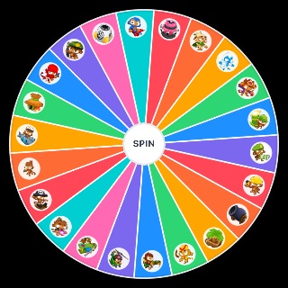 Random BTD 6 All towers (updated) Wheel