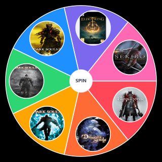 Random Fromsoftware's Soulsborne games Picker