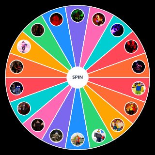 Random Forsaken Survivor/Killer (Up to date) Wheel