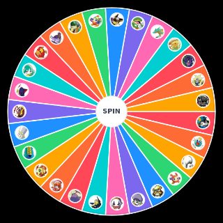 Random Major Klonoa Characters Wheel