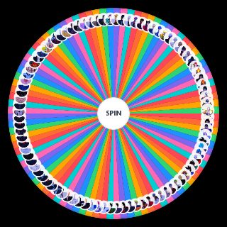 Random Anime Strike Characters Wheel