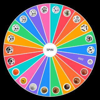 Random All FIFA World Cup Balls 1930 Wheel