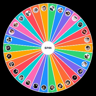 Random kpop male edits or kpop male idols in general Wheel