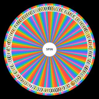 Random Merit Badges Wheel