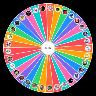 Random Weird kid fandoms/media Wheel