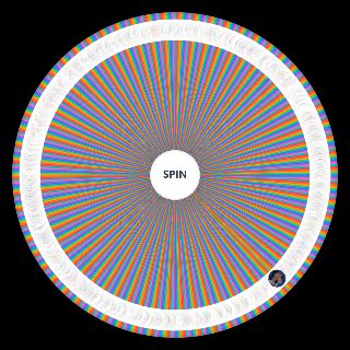 Spin the Wheel: Ultimate Zillenial Girl Cartoon Crush