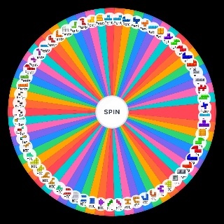 Tetris Pieces Wheel