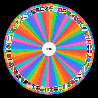Random Countries of Africa Wheel