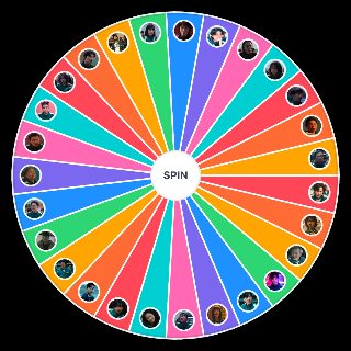 Squid game characters S1 + S2 Wheel