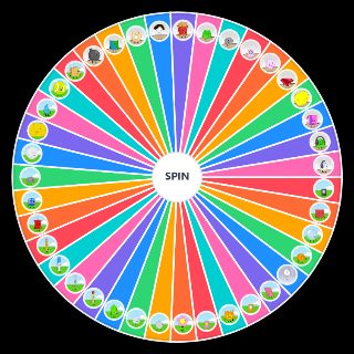 Random BFDI/BFDIA/IDFB Wheel