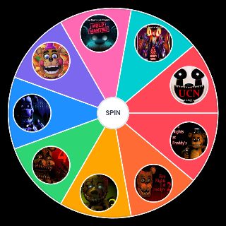 Random FNAF KORKU KATMAN LİSTESİ Picker