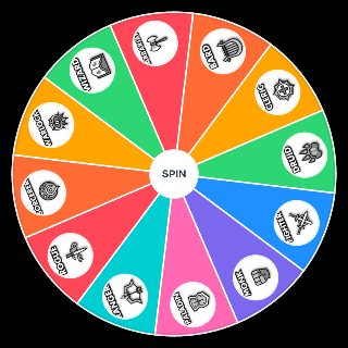 Random Dnd class Wheel