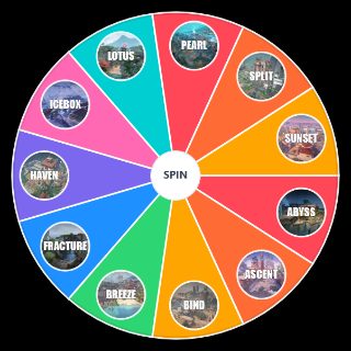 Random Valorant Maps Picker