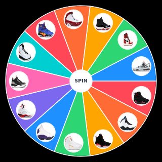 Random jordans (1 13) Wheel