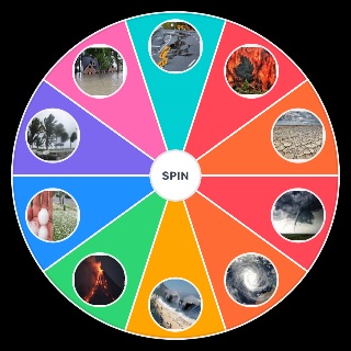 Natural Disasters Wheel