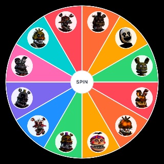 Choose a Random FNAF 4 animatronics