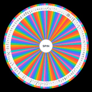 Every Billy Joel Song Wheel