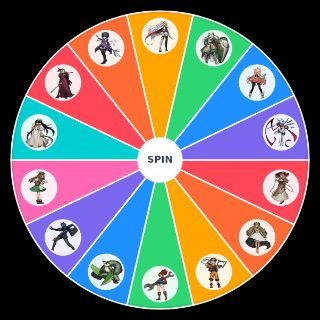 Spin the Wheel: Duelists of Eden Characters